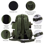 Fishing Tackle Backpack – Lightweight Tactical Fishing Bag with Multifunction Storage